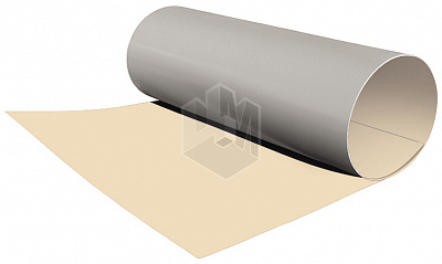 Гладкий плоский лист рулонной стали RAL 1015 Слоновая Кость ш1.25 0,45мм