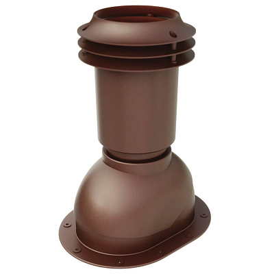Выход вентиляции канализационный Viotto RAL8017 Шоколад для мягкой и фальцевой кровли