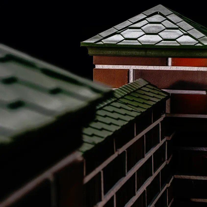 Фото 2 Колпаки и парапеты Эверест Зеленые